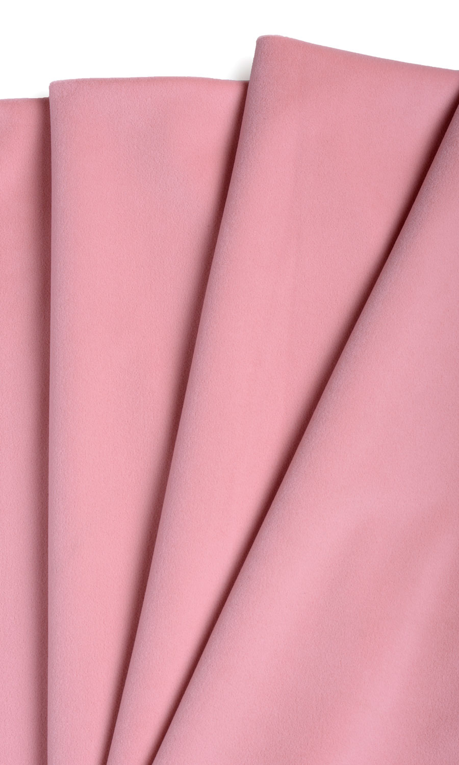 Wild Rose' Velvet Fabric (Soft Pink)
