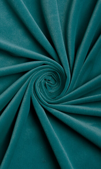 GREEN VELVET FABRIC