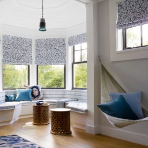 Bay Window Roman Shades I Shop & Style with Spiffy Spools