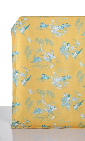 Yellow Custom Curtain For Girls room