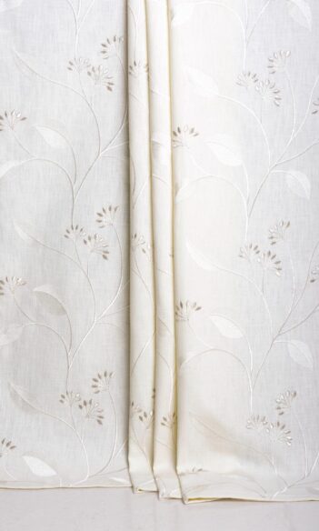 Floral Curtains & Roman Shades