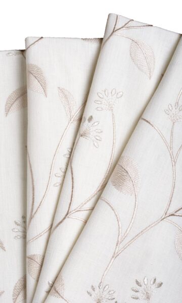 Floral Window Curtains & Roman Shades