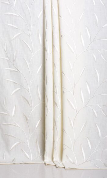 Sheer Window Curtains & Roman Shade