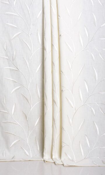 Sheer Window Curtains & Roman Shade