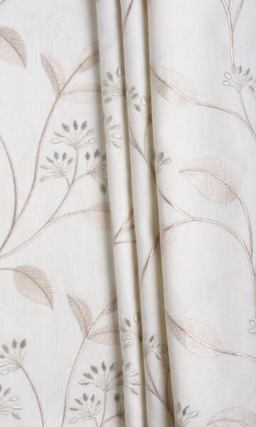 Floral Window Curtains & Roman Shades