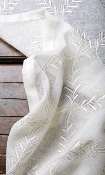 Sheer Window Curtains & Roman Shade