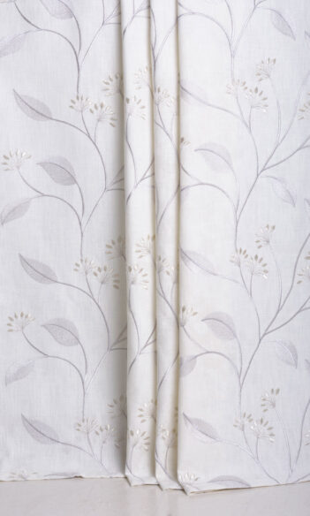 Floral Curtains & Roman Shades