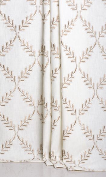 Printed Curtains and Roman Shades