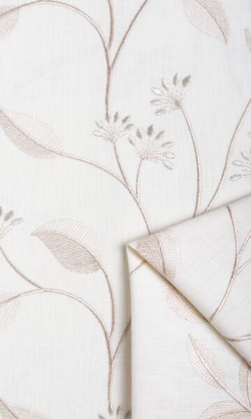 Floral Window Curtains & Roman Shades