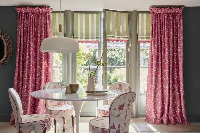 Country curtains with shades