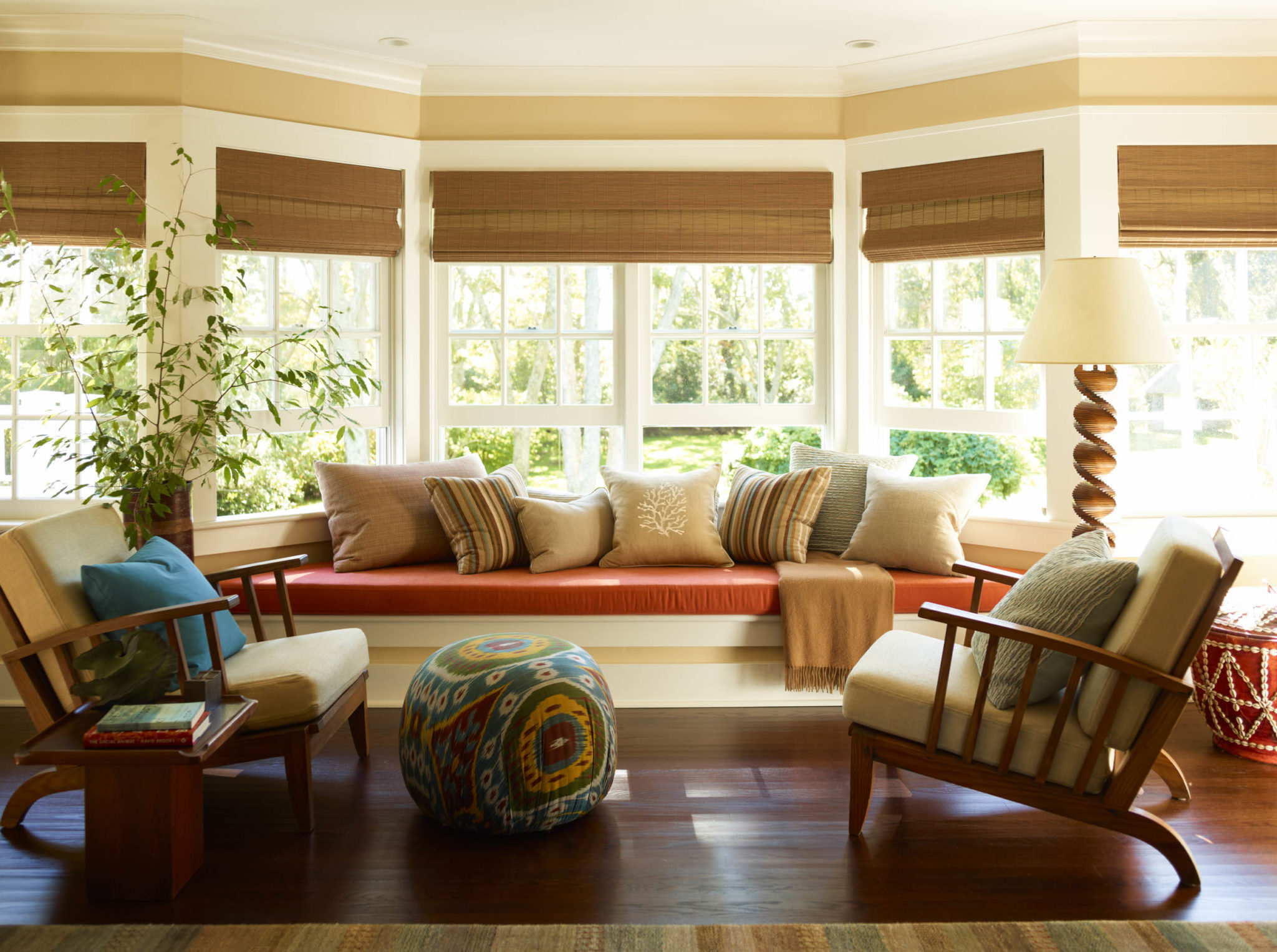 Bay Window Treatments Ideas & Tips I Spiffy Spools