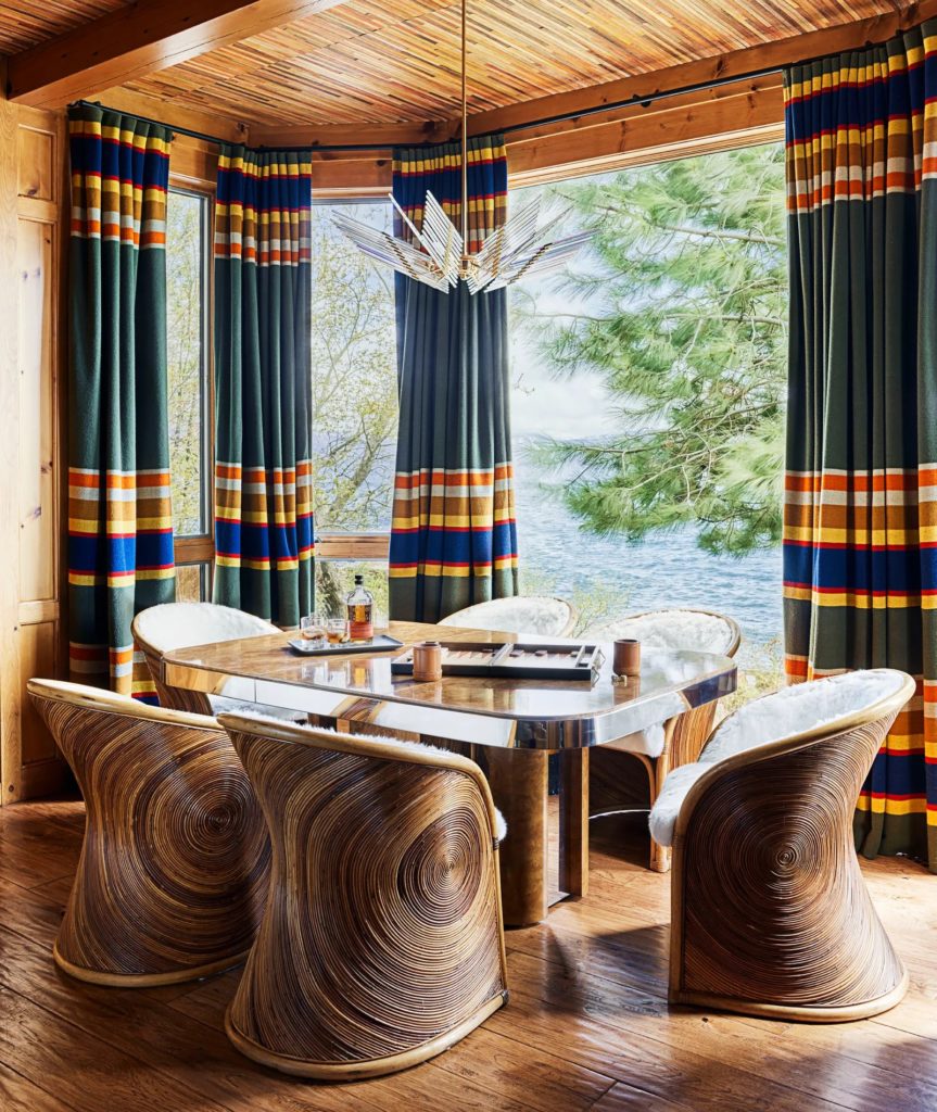 Floor to Ceiling Dining Room Curtains
