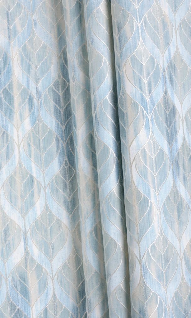 Rhine Blue Curtains