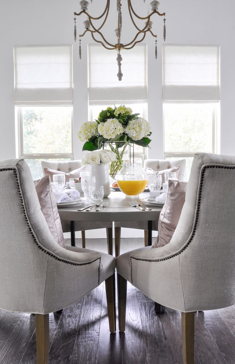 Roman Shades for dining room