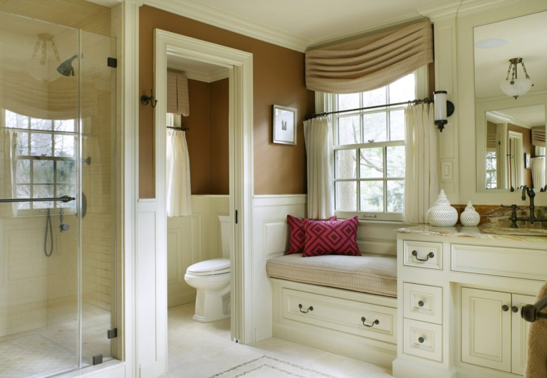 Bathroom Window Valances Ideas & Tips Spiffy Spools Shop Now