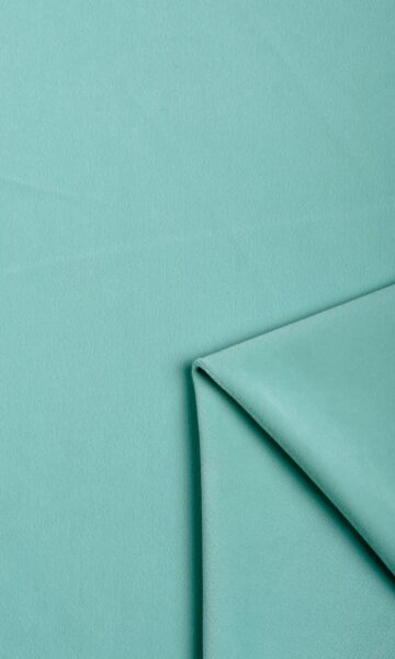 'Inner Peace' Velvet Made-to-Measure Fabric Blinds (Sky Blue) - Image 4
