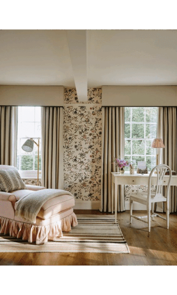 Board Mounted Modern Flat Valance