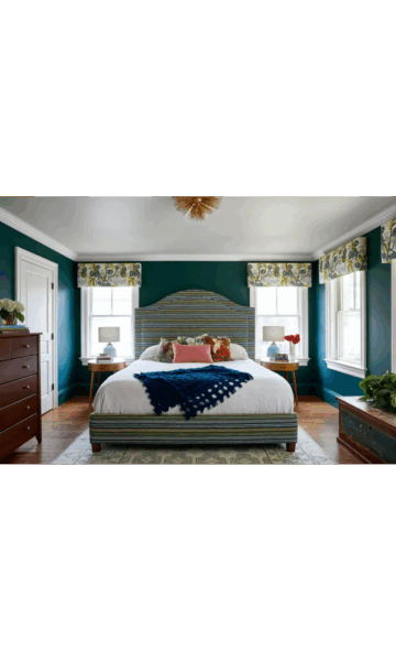 Board Mounted Modern Flat Valance