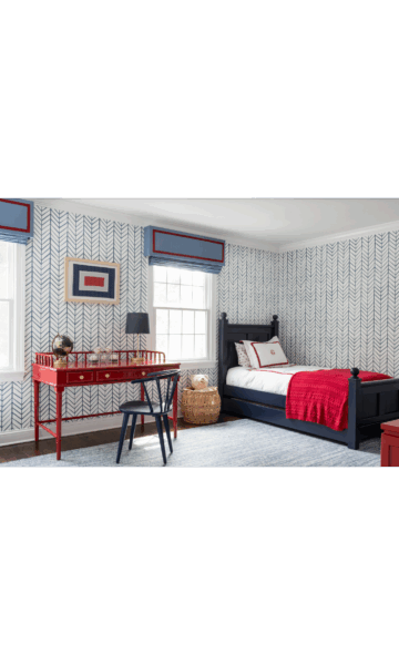 Board Mounted Modern Flat Valance