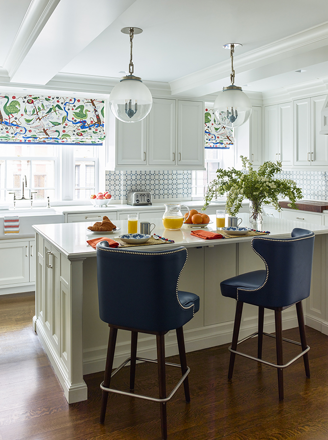 Making a White Kitchen Pop with Color