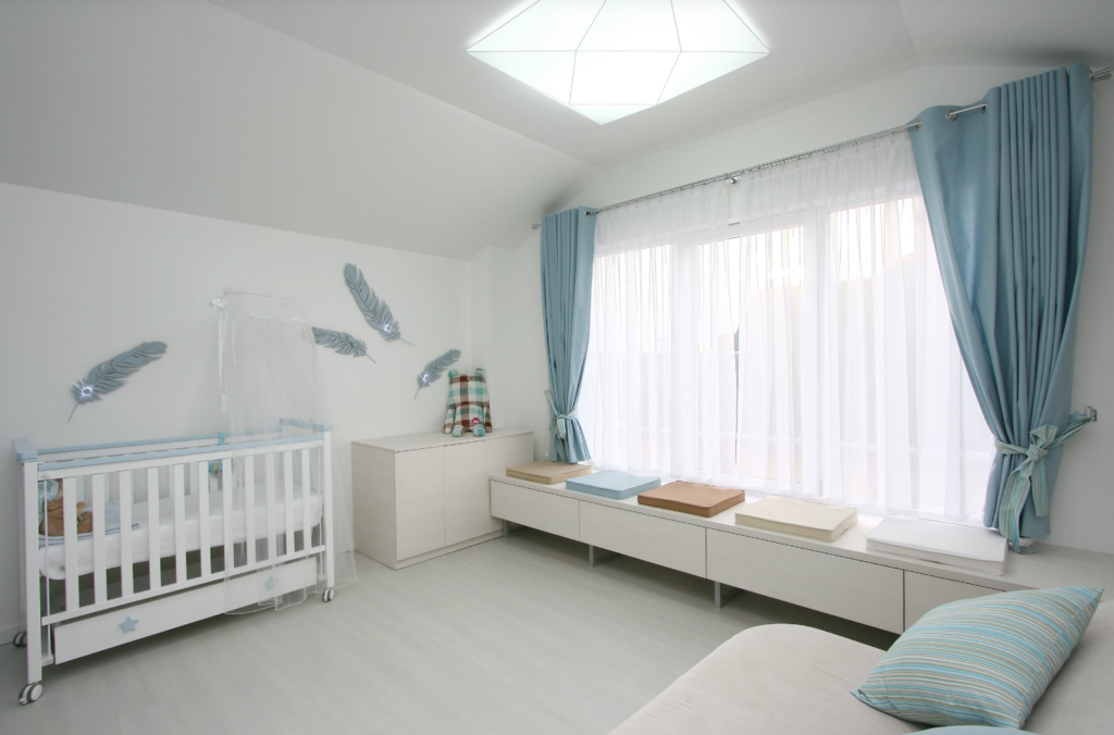 Short Curtains for Nursery