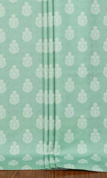 'Parinaaz' Fabric Swatch (Sea Green)