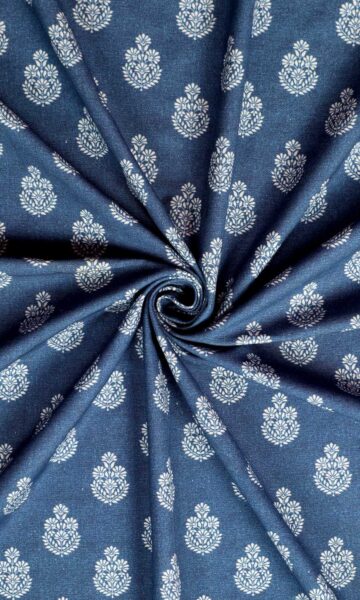 'Sirohi' Fabric Swatch (Blue)