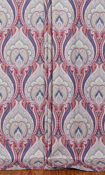 Floral Damask Curtains