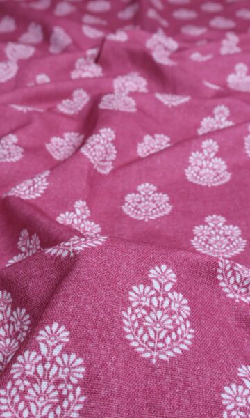 'Tarini' Fabric Swatch (Magenta Pink)