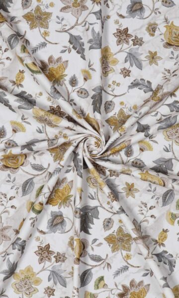 Floral Print Curtains For Kids Room