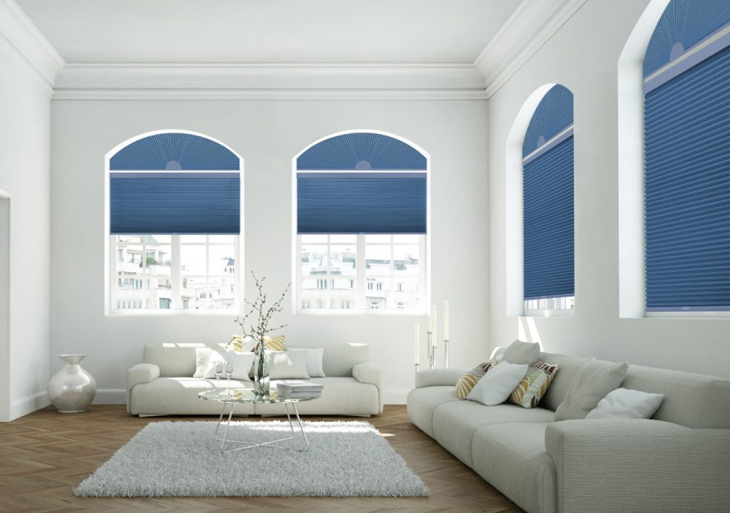 Cellular Shades for Arched Windows