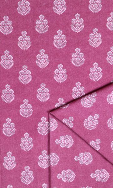 'Tarini' Fabric Swatch (Magenta Pink)