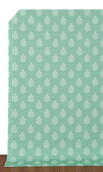 'Parinaaz' Fabric Swatch (Sea Green)