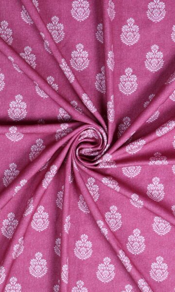 'Tarini' Fabric Swatch (Magenta Pink)