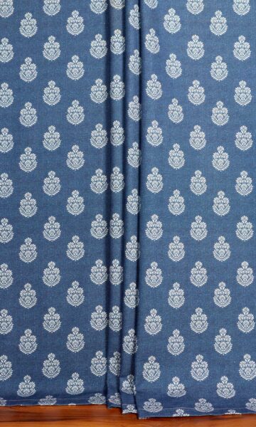 'Sirohi' Fabric Swatch (Blue)