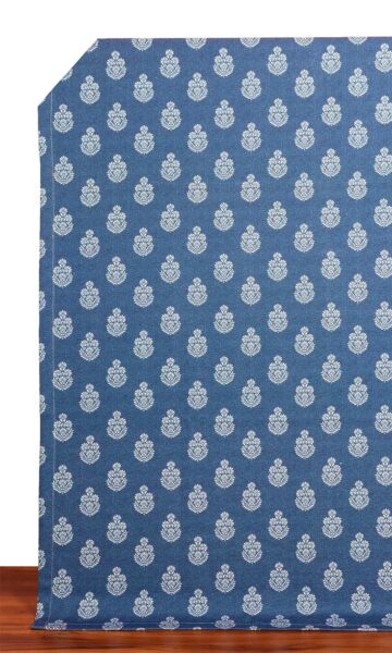 'Sirohi' Fabric Swatch (Blue)