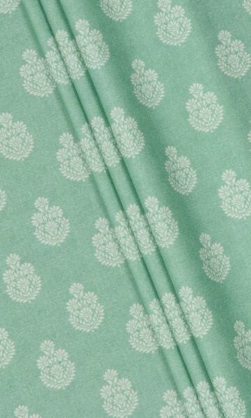 'Parinaaz' Fabric Swatch (Sea Green)