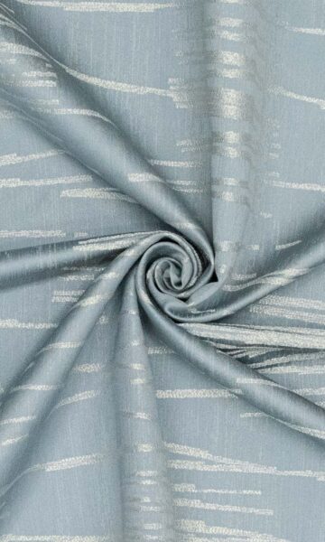 Grey Textured Window Curtains