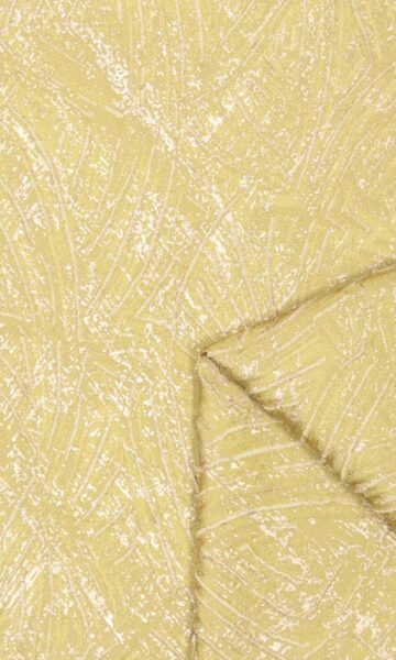 Yellow Textured Fabric Swatch