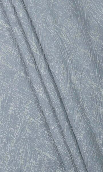 Grey Textured Window Curtains