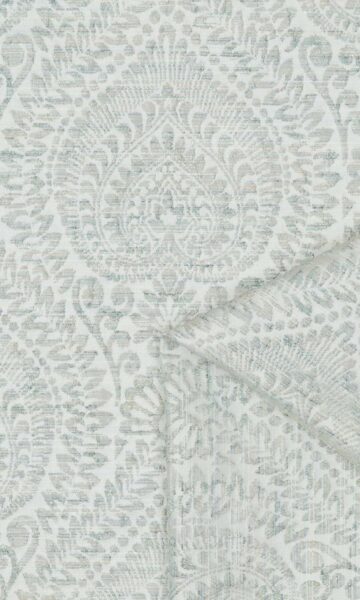 Ivory Textured Fabric Swatch