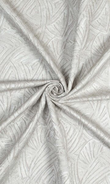 Beige Textured Window Drapes & Blinds