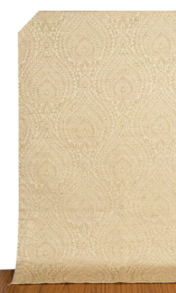 Brown Embroidery Curtains & Roman Shades