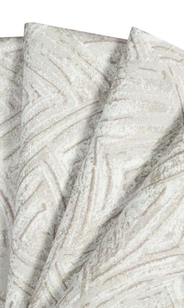 Beige Textured Window Drapes