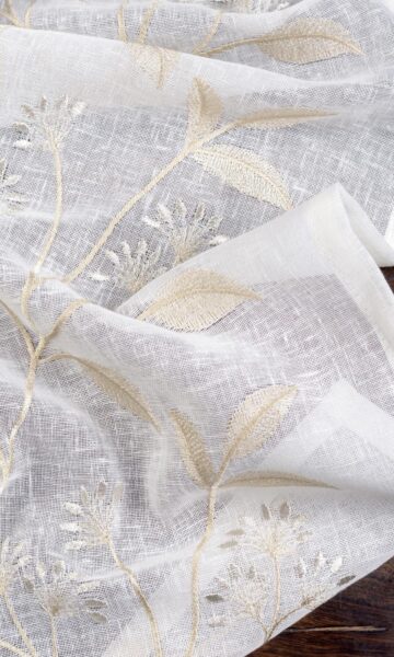 'Arabian Sand' Sheer Fabric Swatch