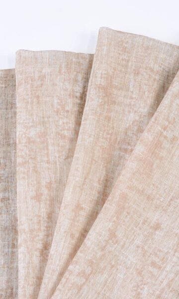 'Raffia' Fabric Swatch (Salmon Pink/ Peach Orange)