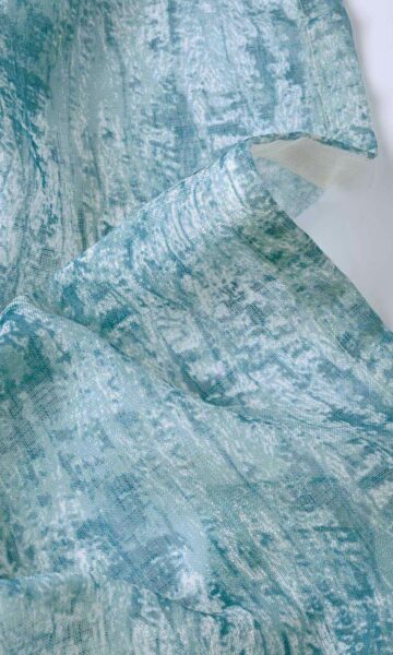 'Spruce Up' Fabric Swatch (Teal Blue)