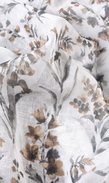 'Old Gold' Fabric Swatch (Beige/ Brown)