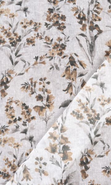 'Old Gold' Fabric Swatch (Beige/ Brown)