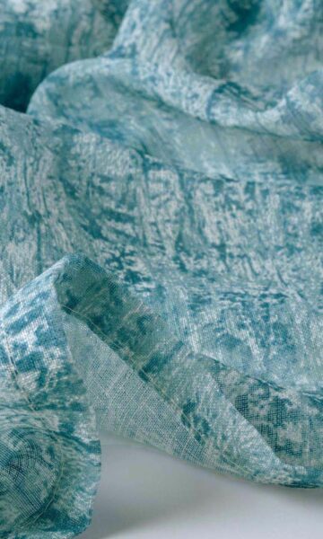 'Spruce Up' Fabric Swatch (Teal Blue)